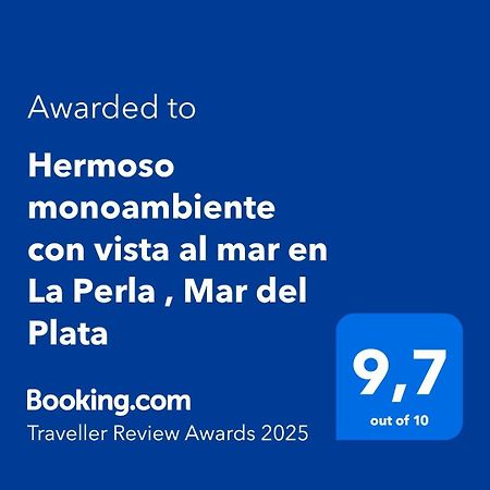 Hermoso Monoambiente Con Vista Al Mar En La Perla , マル・デル・プラタ エクステリア 写真
